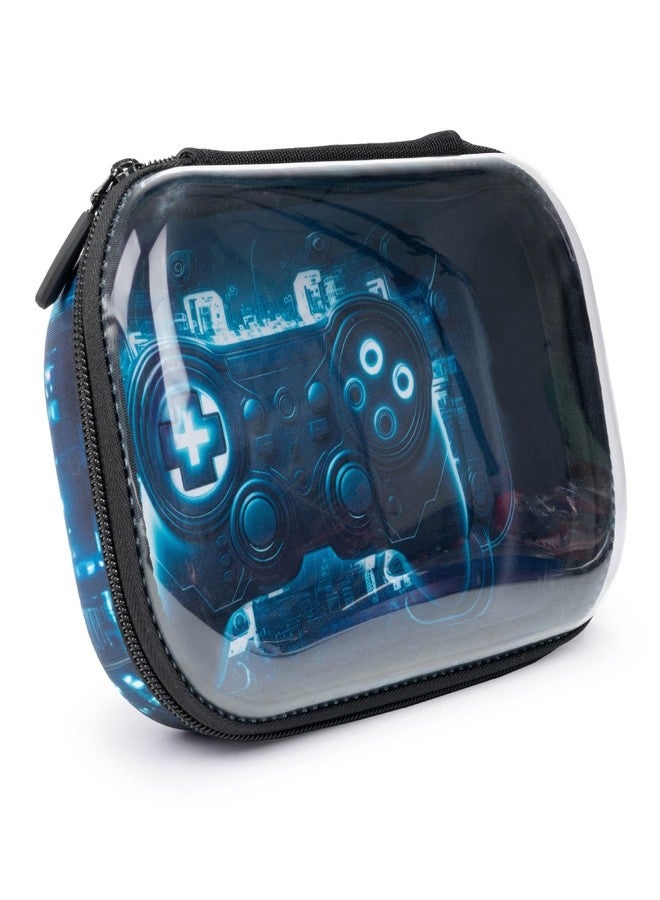 ZIPIT Clear Top Pencil Box for Boys | Gaming Pencil Case for School | Organizer Pencil Bag | Large Capacity Pencil Pouch - Image 1