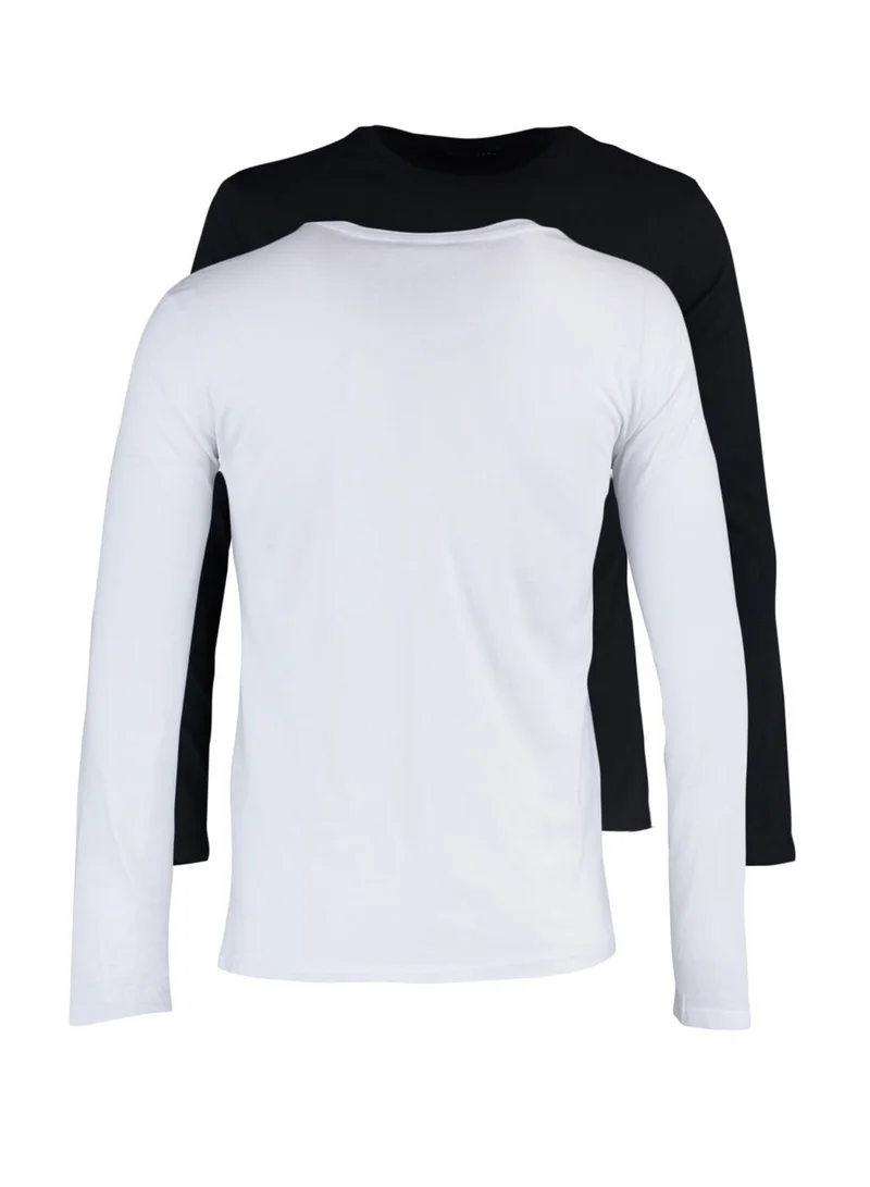 trendyol 2 Pack Essential Crew Neck T-Shirt