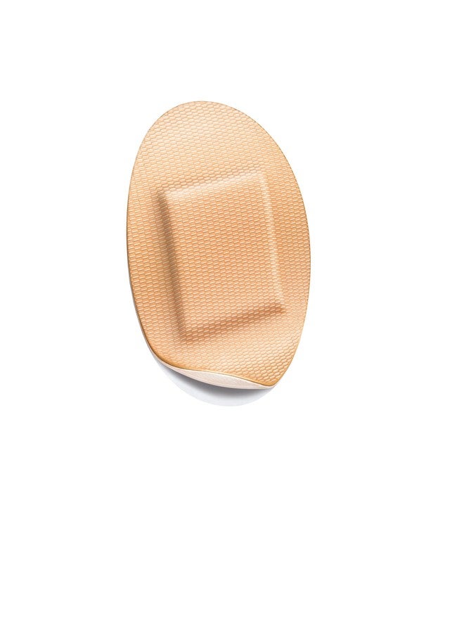 JOBST Leukoplast Elastic Fabric Adhesive Latex Free Bandages Oval Spot 1.25" (100 in Box) - Image 1