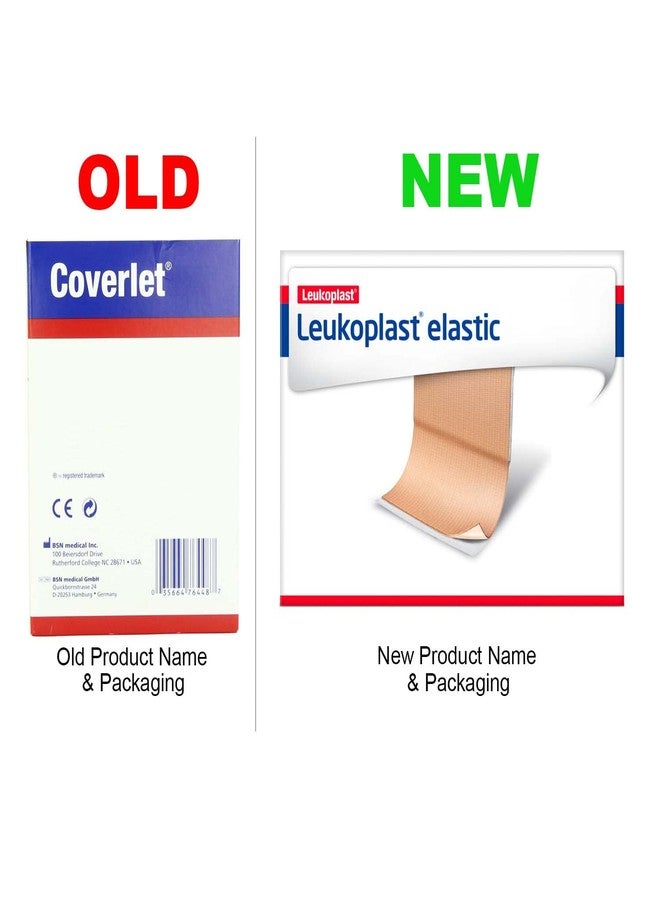 JOBST Leukoplast Elastic Fabric Adhesive Latex Free Bandages Oval Spot 1.25" (100 in Box) - Image 4