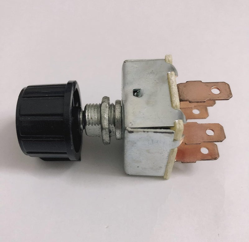 LC Rotary AC AIR Conditioning 3 Speed Blower Switch Universal 'INDAK' - Image 1