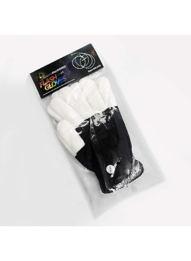 Luwint Kids LED Gloves Finger Light up Gloves - Flashing Autistic Cool Toys for Boys Girls, Children 3-7 Years - Image 1
