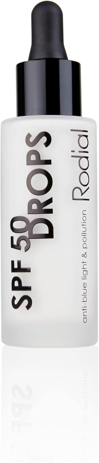 Rodial Drops SPF 50 30ml Daily Face Serum with Hyaluronic Acid Vitamin E Broad Spectrum UVAUVB Protection Hydrating SPF Moisturiser AntiPhotoaging Skincare - Image 2