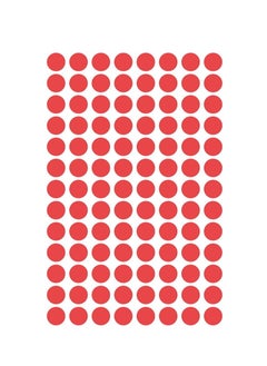 AVERY Avery 32-301 Self Adhesive Dots/Circle Labels - Red (Diameter 8 mm, 70 per Sheet, 560 Total)  - Image 1