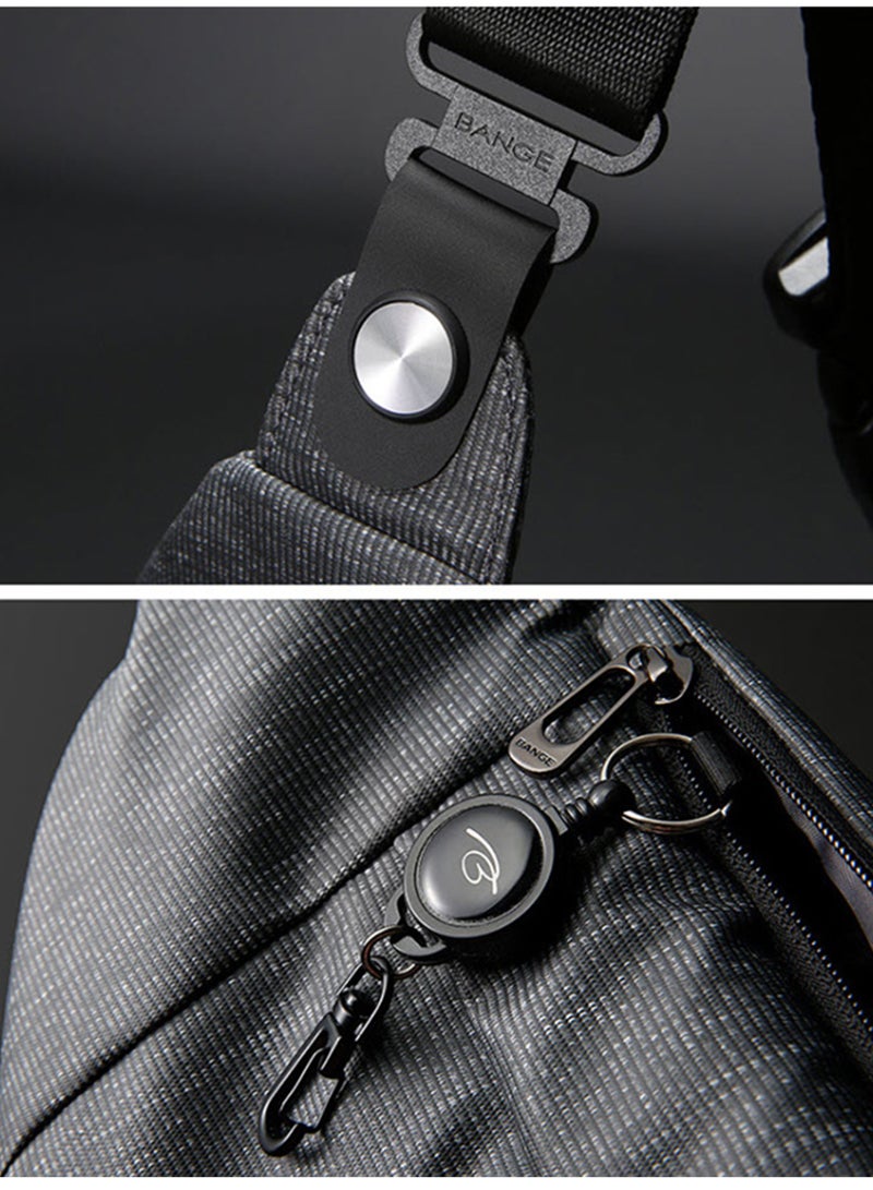 بانجي حقيبة كتف كروس بدي مقاومه للماء من بانجي للرجال - Image 4