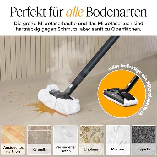 Dupray Steam Cleaning Pack Pro – 24-Piece Accessory Kit for Dupray Steam Cleaners: Versatile set includes everything needed for deep cleaning on multiple surfaces. - Image 5