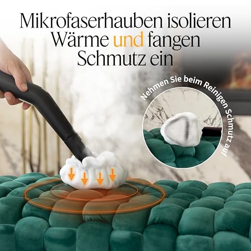 Dupray Steam Cleaning Pack Pro – 24-Piece Accessory Kit for Dupray Steam Cleaners: Versatile set includes everything needed for deep cleaning on multiple surfaces. - Image 4