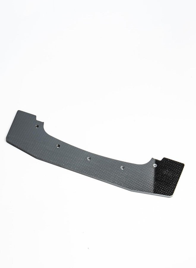 MOSHNOLY 3MM Thick Front Splitter for ARRMA 6S 1/7 Felony,Front Chin Splitter for ARRMA Felony,Carbon Fiber Front Bumper Splitter Upgrade Part Replace of ARA320601-Carbon Fiber - Image 4