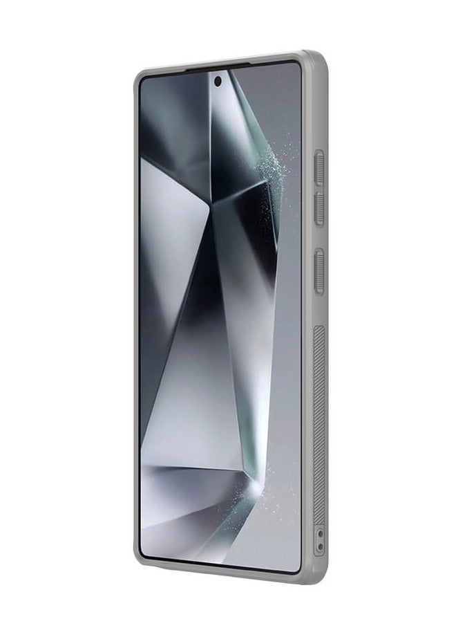 Nillkin Nillkin Super Frosted Shield Pro Phone Cover for Samsung Galaxy S25 Ultra - Titanium Gray  - Image 5