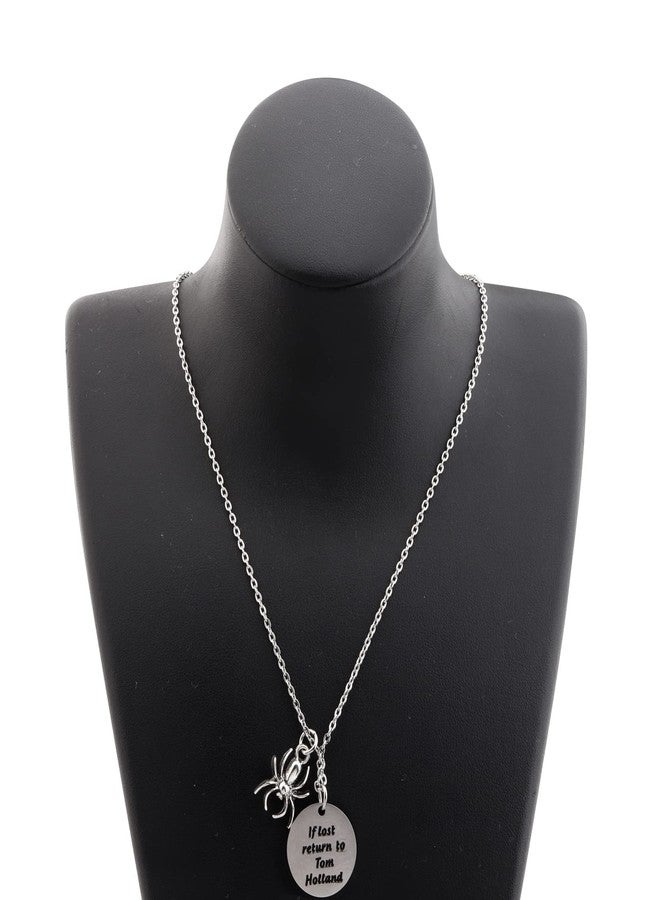 BNQL If Lost Return to Tom Holland Necklace Spider Necklace Gift for Son (If Lost Return necklace) - Image 5