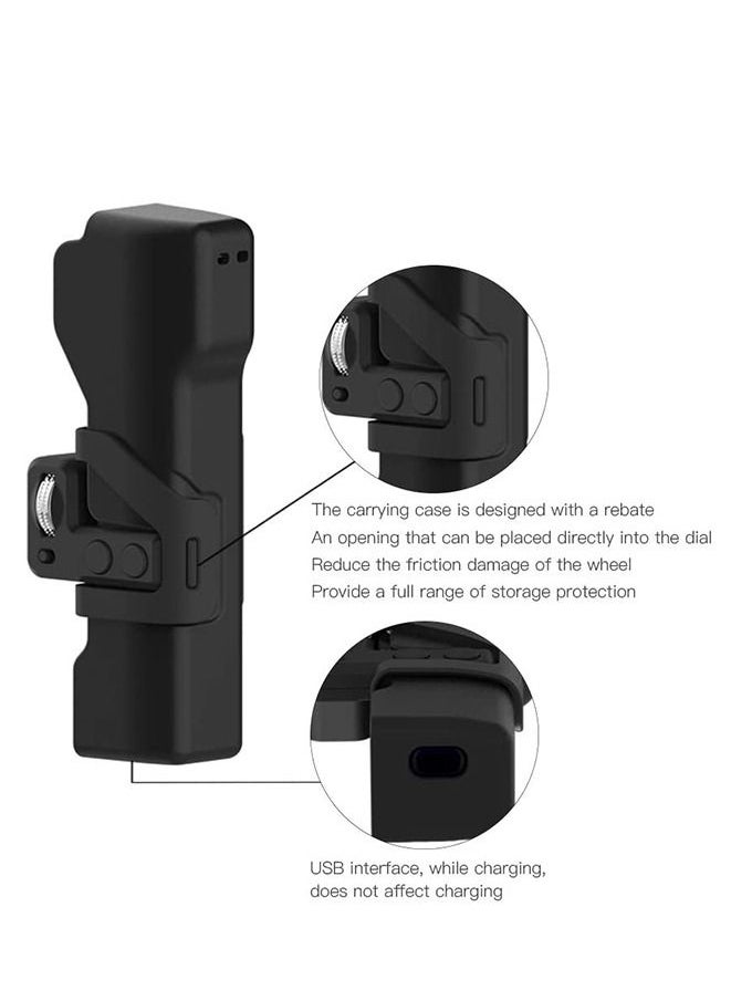 Generic - Carrying Case Compatible with DJI Osmo Pocket with Controller Wheel Accessories - Image 1