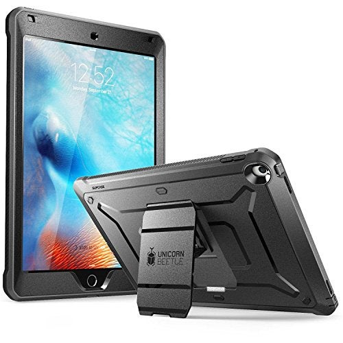 SUPCASE for iPad 97 Inch Case 6th5th Generation Unicorn Beetle Pro Builtin Screen Protector Stand Heavy Duty Full Body Shockproof Rugged Protective Case for iPad 97 20182017 Black - Image 1