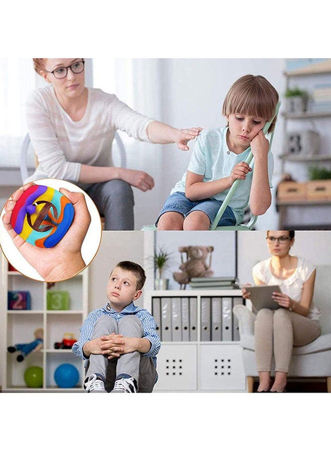 ACHAS Push Bubble Sensory Fidget Multipurpose Stress-Relieving Decompression Toy ‎8.46x8.46x8.46cm - Image 4