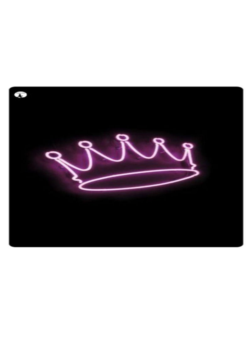 RKN The Printed Anti-Slip Gaming Mouse Pad Black/Purple