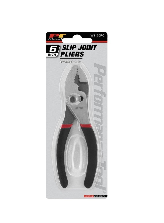 بيرفورمانس تول كماشة مفصلية منزلقة W1120PC من Performance Tool، مقاس 6 بوصات، لون فضي وأسود - Image 3