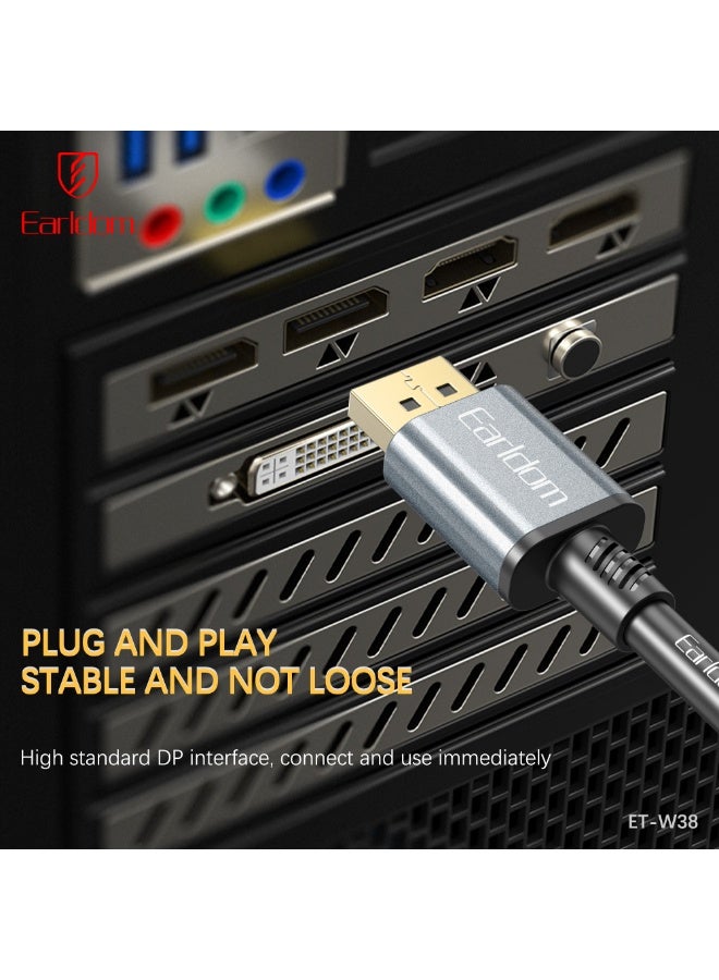 Earldom ET-W38 4K@60hz D.P to HDTV Cable 2M - Image 4