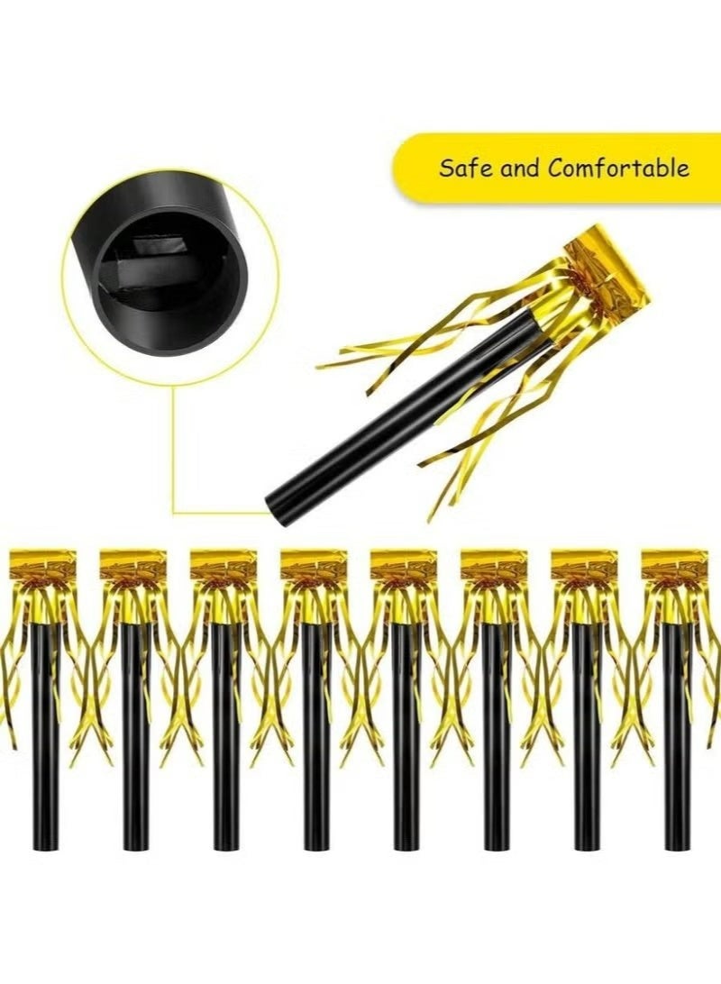 Graduation Party Blowouts Set – 10pcs Celebration Party Noise Makers - Image 4