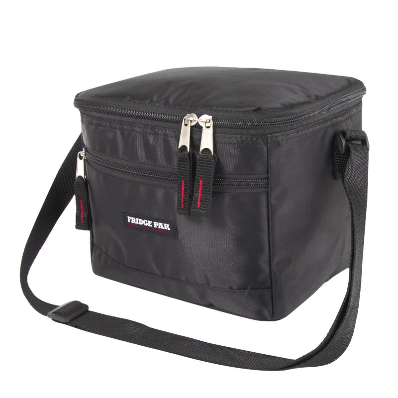 Fridge Pak 6 Can Cooler Bags Insulated Soft Cooler Lunch Bag for Men, Waterproof Leak Proof Cooler Bags Insulated (Black on Black) - Image 5