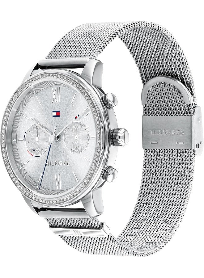 Tommy Hilfiger Blake Women's White Dial, Stainless Steel Watch - 1782301 - Image 2
