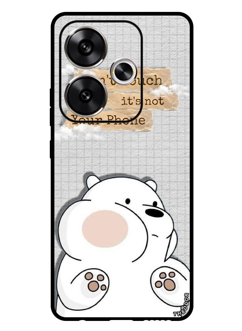 Theodor Protective Case Anti Scratch Shock Proof Bumper Cover For Xiaomi Redmi Turbo 3 Dont touch (3)  - Image 1