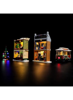 BRIKSMAX BRIKSMAX Led Lighting Kit for LEGO-10308 Holiday Main Street - Compatible with Lego Icons Building Model- Not Include Lego Set  - Image 3