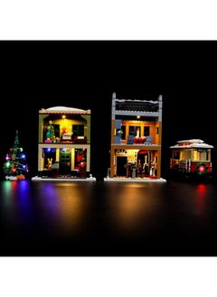 BRIKSMAX BRIKSMAX Led Lighting Kit for LEGO-10308 Holiday Main Street - Compatible with Lego Icons Building Model- Not Include Lego Set  - Image 2