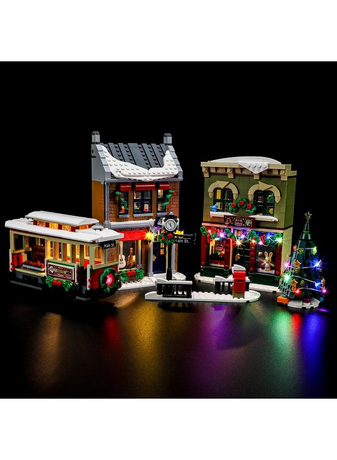 بريكسماكس مجموعة إضاءة ليد من بريكس ماكس لنموذج ليجو 10308 هوليداي ماين ستريت - متوافقة مع نموذج بناء أيقونات ليجو - لا تتضمن مجموعة ليجو - Image 1