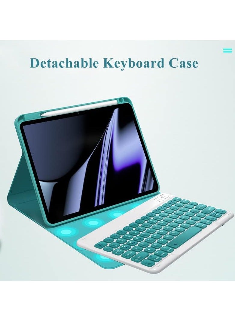 ELTRAZONE ELTERAZONE Keyboard Case for iPad 10.2" 9th 8th 7th Generation, Magnetically Wireless Keyboard with Pencil Holder for 10.2 Inch iPad 9/iPad8/iPad7/iPad Air 10.5"(3rd Gen)/iPad Pro 10.5 inch,Balck - Image 4