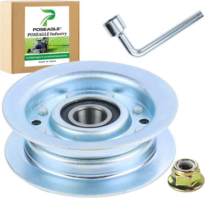 POSEAGLE GY22172 Idler Pulley John Deere Replaces John Deere GY22172 Pulley, GY20067 Idler Pulley John Deere GY20067 Pulley for John Deere D105 D110 D140 L100 L110 L120 L130 La115 La145 Lawn Decks - Image 1