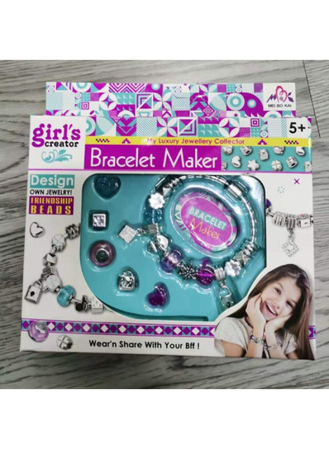 Women's Children's Toy Beads Jewelry Weaving Bracelet Kids Diy Self-made Letter Bracelet Band-Color:1337 Small Box 62 Grams Price For 3 Boxes - Image 1