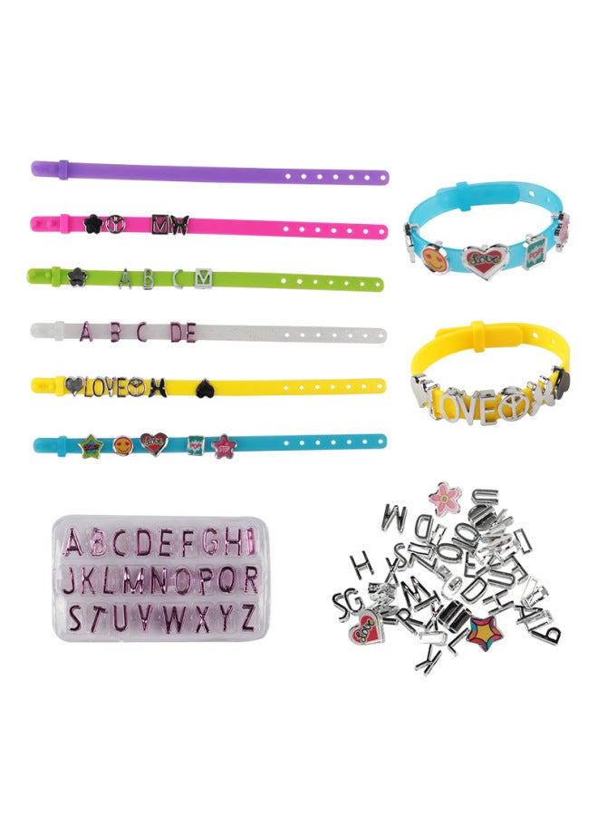 Women's Children's Toy Beads Jewelry Weaving Bracelet Kids Diy Self-made Letter Bracelet Band-Color:1337 Small Box 62 Grams Price For 3 Boxes - Image 4