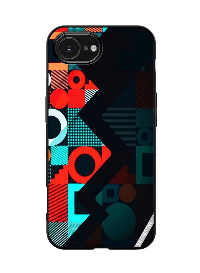 Protective Case Cover For Apple iPhone 16e Texture Design Multicolour