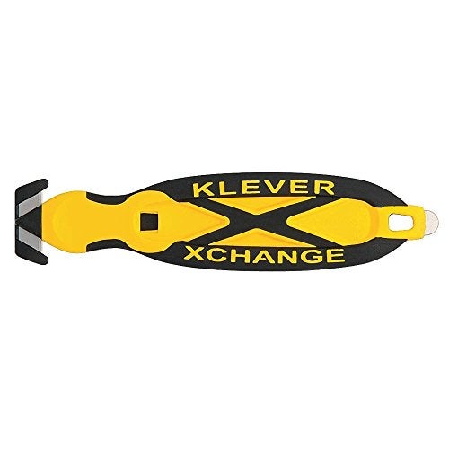 Klever Kutter Xchange Cutter, Box, Safety, Yellow, 12 Piece - Image 2