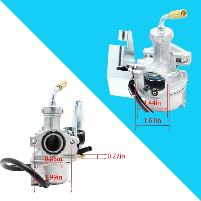 Ycsmyyds Carburetor 15003-1694 Replacement for Kawasaki KLX110 (2002-2020) - Image 4