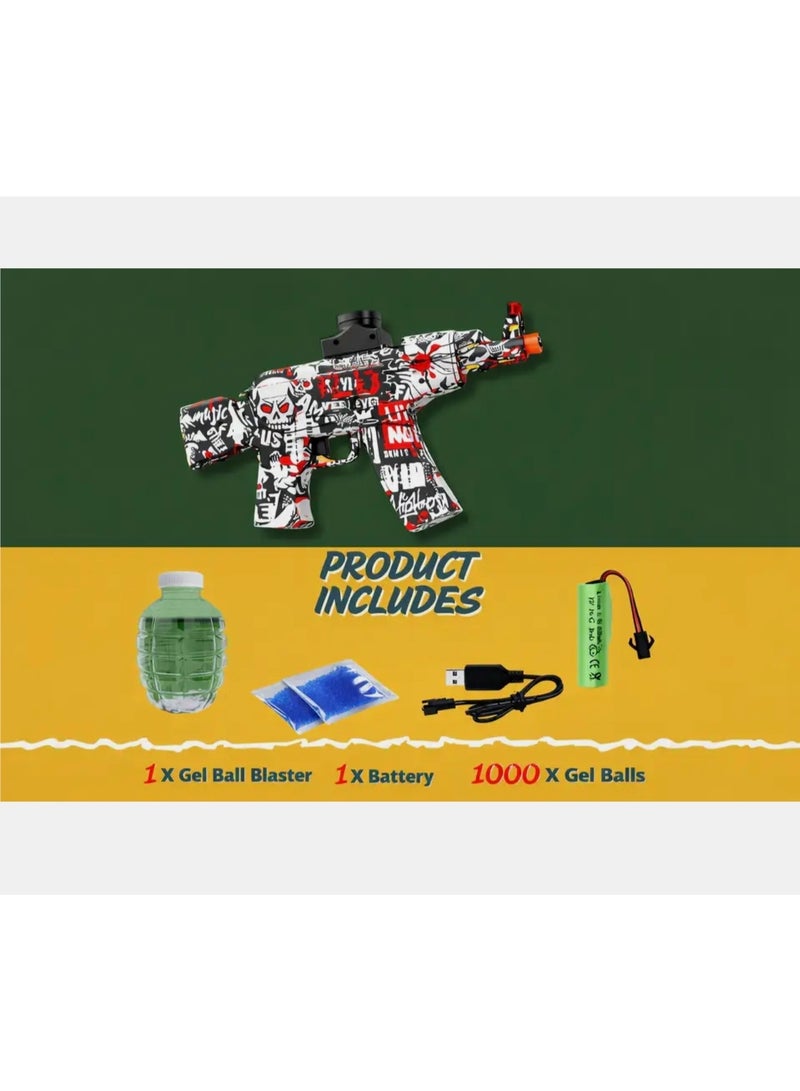 Gel Ball Blaster Toy Gun For Kids, Safe Fun Outdoor Use - Image 4