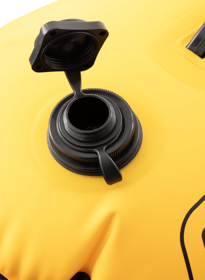 Cressi Glide Pro Pool Floats & Inflatables, Yellow, 28 liters - Image 5