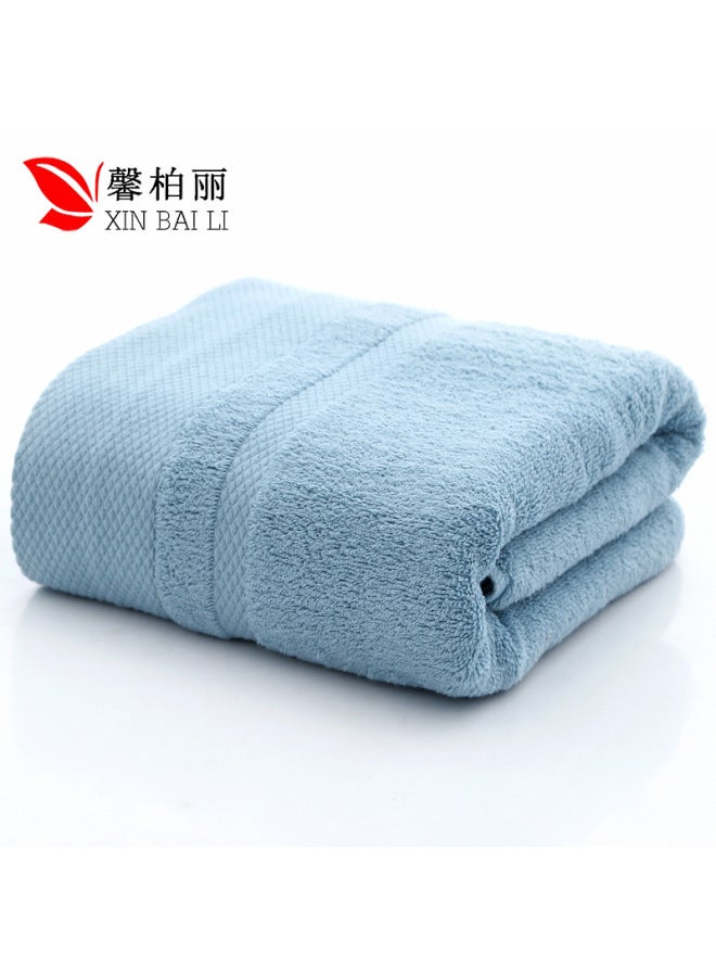 Pure Cotton Hotel Bath Towel Jacquard Beach Towel Export Plain Color Broken Gift Large Bath Towel Manufacturer Available Logo