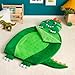 JOIEDOMI Kids Sleeping Bag Toddler Nap Mat with Pillow Blanket 60 x 39 for Kids Ages 3 Soft Plush Sleeping Mat Dinosaur for Preschool and Boys Girls Kindergarten Daycare Sleepover - Image 4