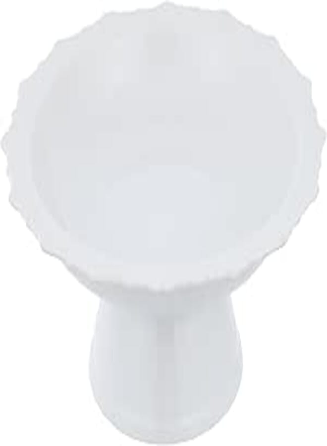 Royal Porcelain Round Cake Stand 17x8 cm - White