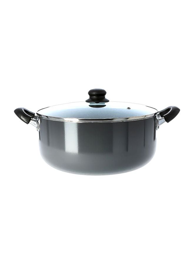DELCASA Non-Stick Aluminum Casserole Grey 28cm - Image 1