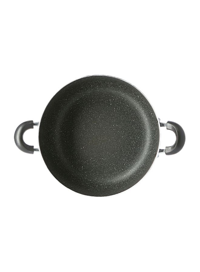 DELCASA Non-Stick Aluminum Casserole Grey 28cm - Image 4