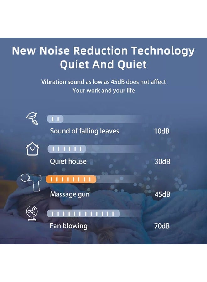 إسكدنيا 3 سرعات تدليك بندقية قرع مدلك الأنسجة العميقة العضلات تهتز الاسترخاء - Image 4