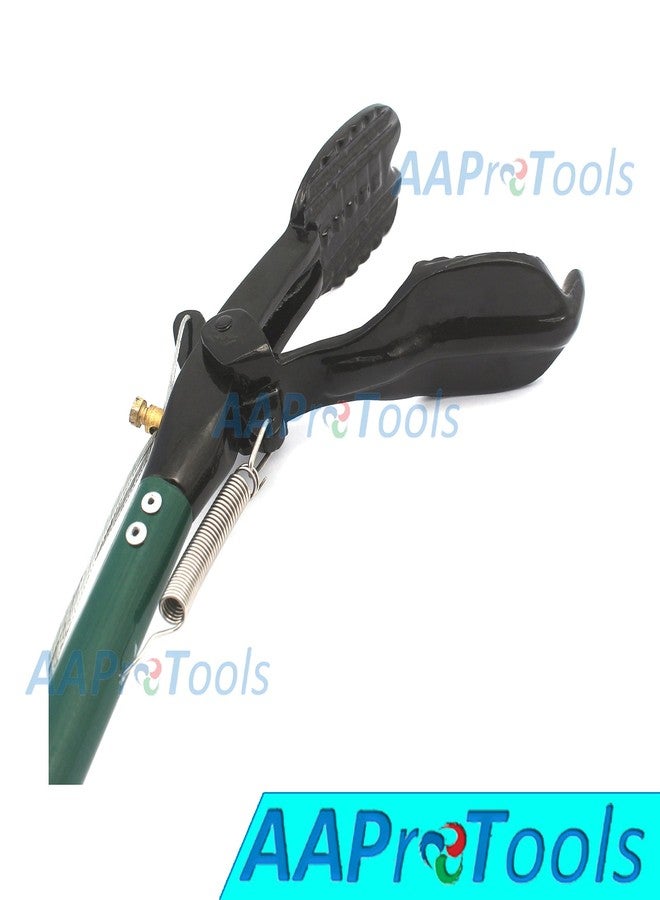 AAPROTOOLS 30 INCH Professional Standard Snake Tongs Reptile Grabber Rattle Snake Catcher Green Wide JAW HANDLING Tool A+ Quality - Image 4
