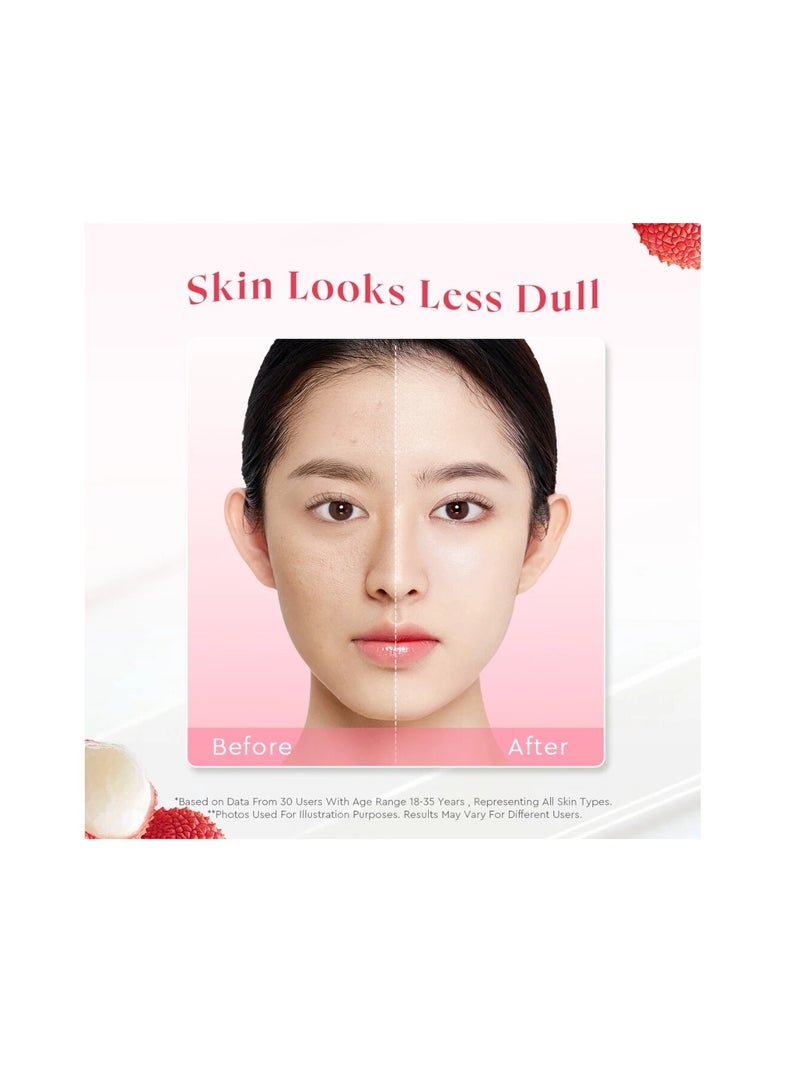 Glad2Glow Lychee Vitamin Water Cream 30g - Image 5