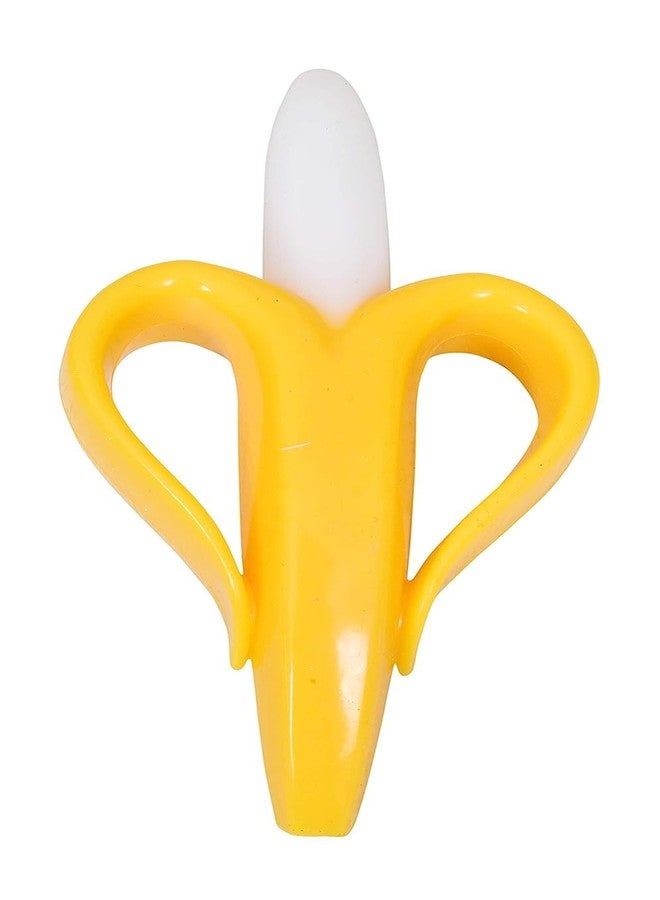 Aplam Chaplam Infant Silicone Teether For Baby|Teether For Baby 6-12 Months |Baby Teether 3-6 Months Babies|Teether For 6 To 12 Months Baby Bpa Free Combo Pack (Banana Yellow) - Image 3
