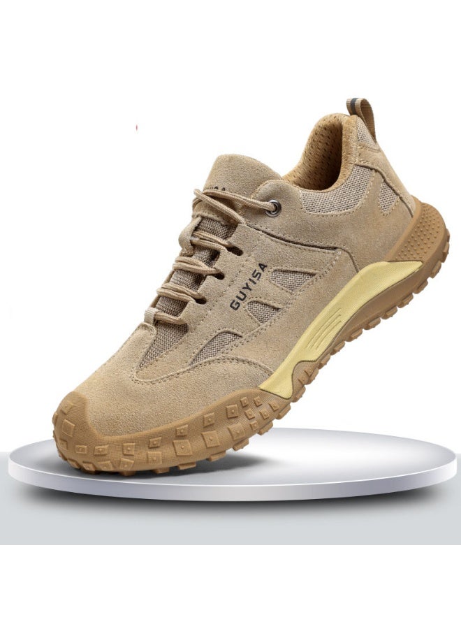 GUYISA Safety Shoes Men For Work Steel Toe Puncture Protection Comfortable Soft Casual Style Wearproof Non Silp - Image 1