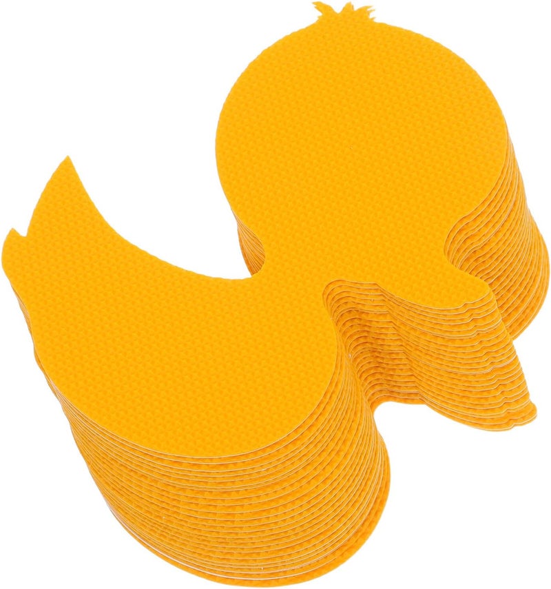 24pcs Non-Slip Bathtub Stickers, Yellow Duck Adhesive Shower Floor Decals, Waterproof Silicone Safety Bathroom Tub Stickers for ’ Anti-Skid Bath Decor - Image 1