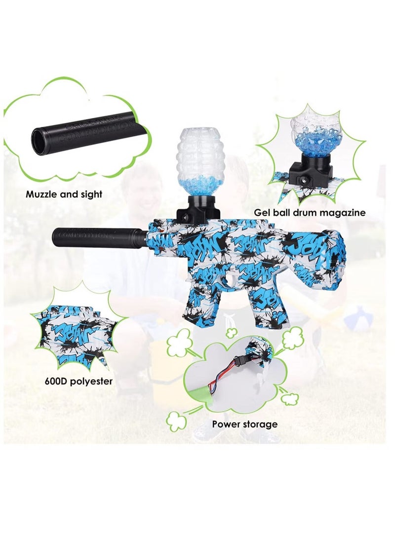 Generic - Gel Ball Blaster, Electric Gel Blaster Gun, Electric Gel Ball Shooting Toy with Goggles, Gel Water Balls, Electric Automatic Splatter Ball Blaster Toy - Image 1
