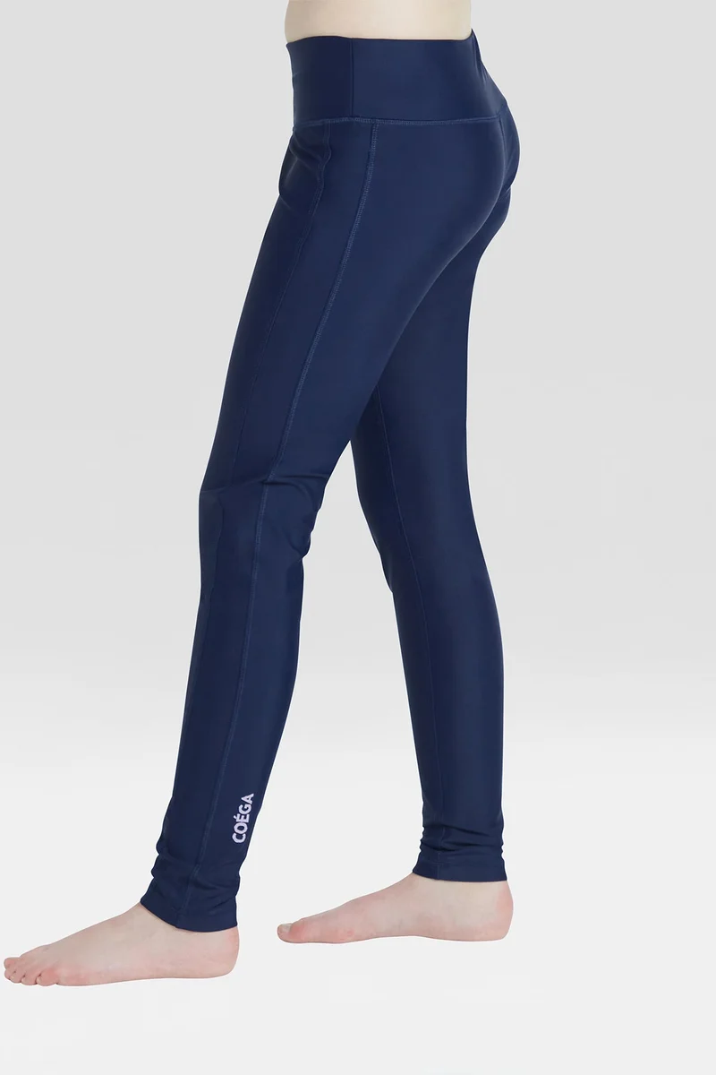COEGA SUNWEAR  COEGA Girls Youth Tights - Navy for Kids | Best Price UAE