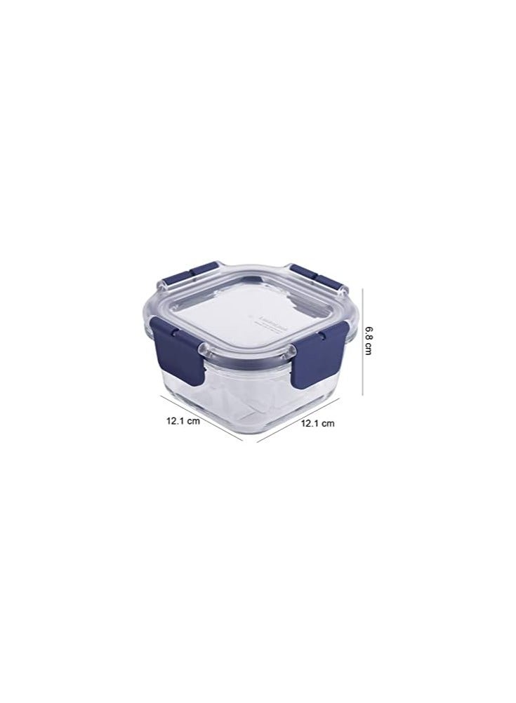 LOCK & LOCK Topclass Square Heat Resist. Glass Cont. 300Ml - Image 5